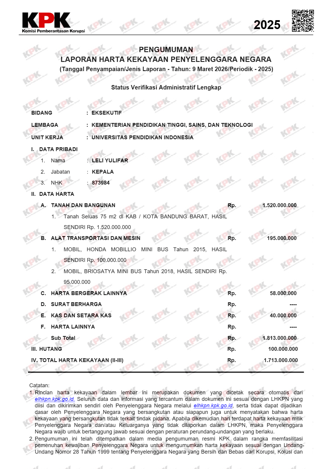 Pengumuman_Harta_Kekayaan_LHKPN_873984_Leli_Yulifar.pdf